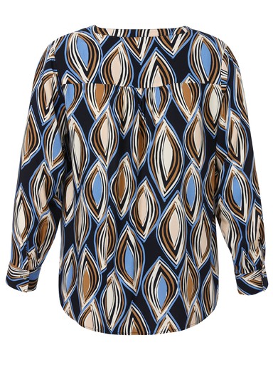 Blouses lange mouw multicolor Via Appia Due