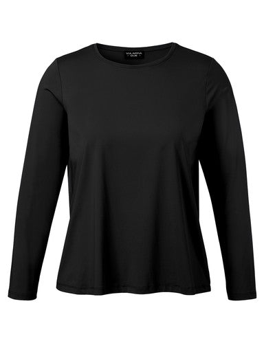 T-shirts lange mouw zwart Via Appia Due