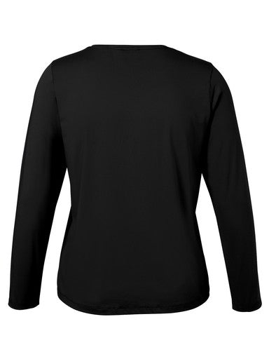 T-shirts lange mouw zwart Via Appia Due