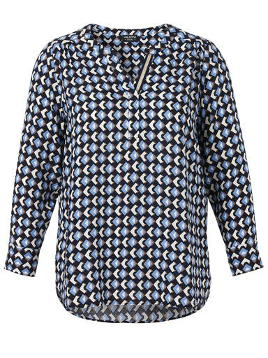 Blouses lange mouw multicolor Via Appia Due