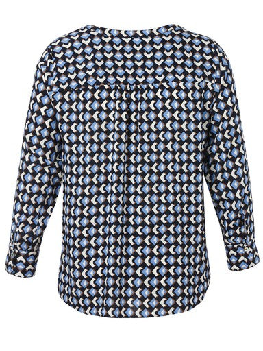 Blouses lange mouw multicolor Via Appia Due