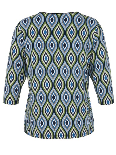 T-shirts lange mouw blauw Via Appia Due