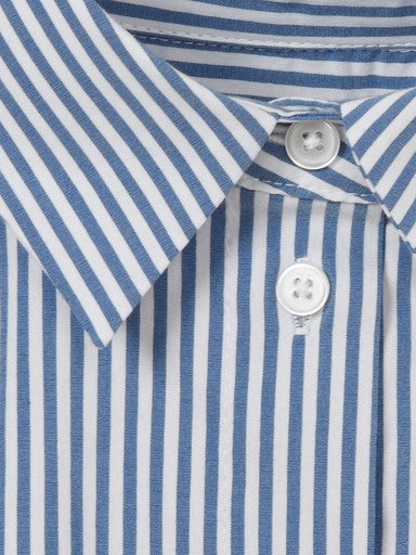 Blouses lange mouw blauw Via Appia Due