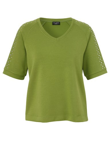 Sweaters groen Via Appia Due