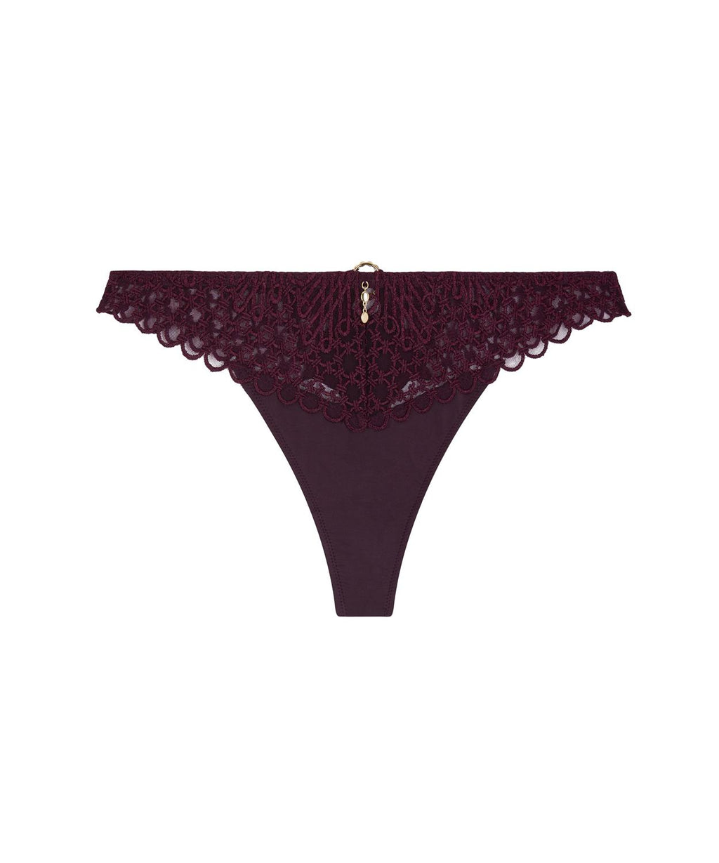 Slips bordeaux Aubade