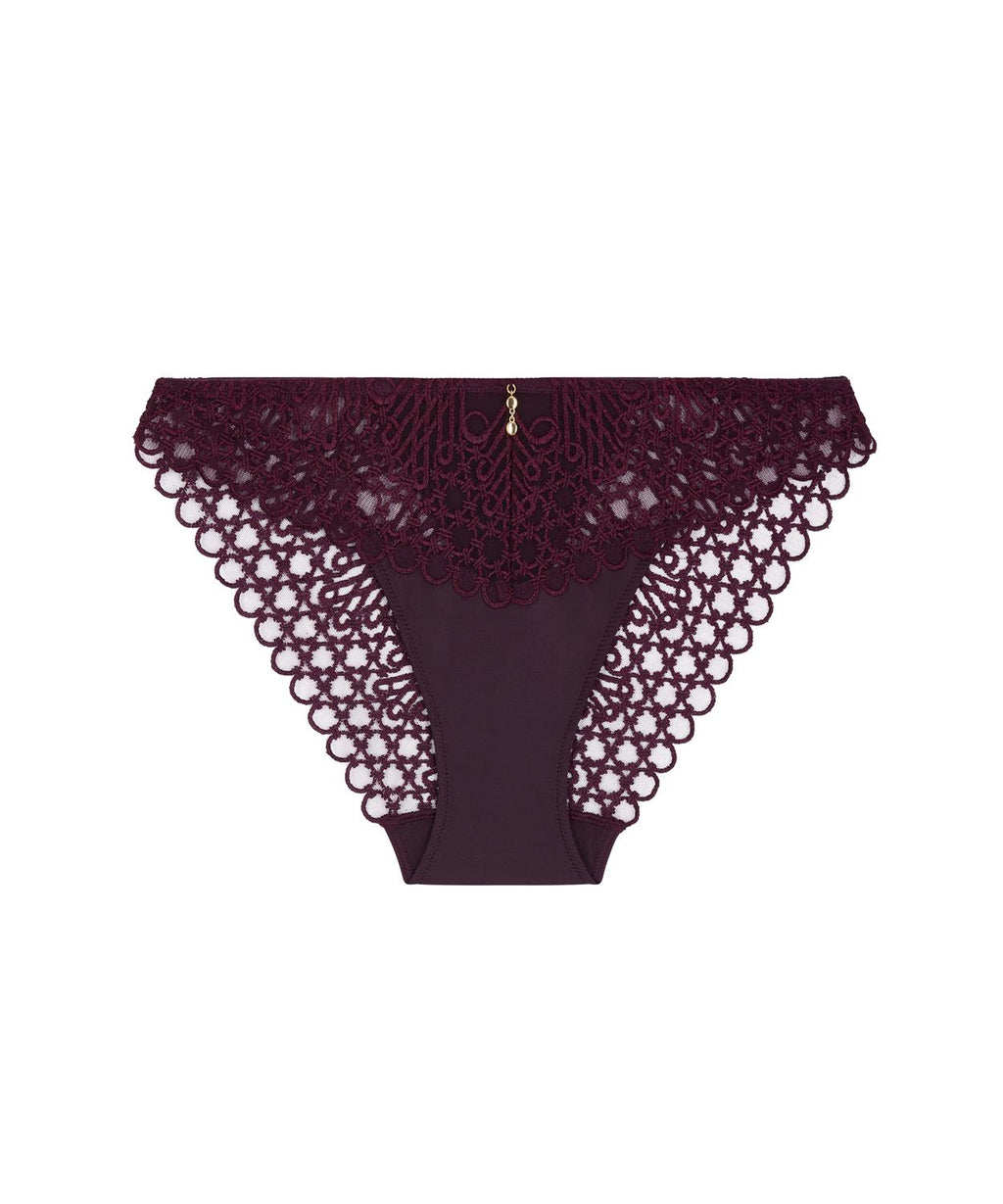 Slips bordeaux Aubade