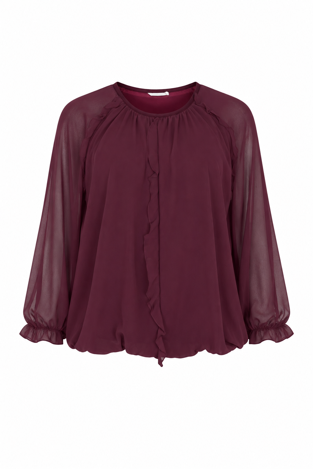 Blouses lange mouw bordeaux VPX