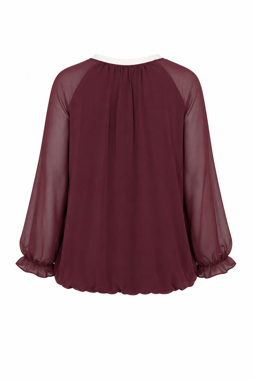 Blouses lange mouw bordeaux VPX