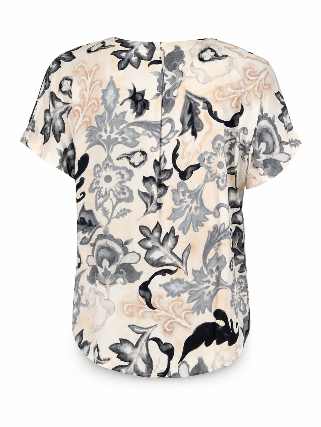Blouses korte mouw beige VPX