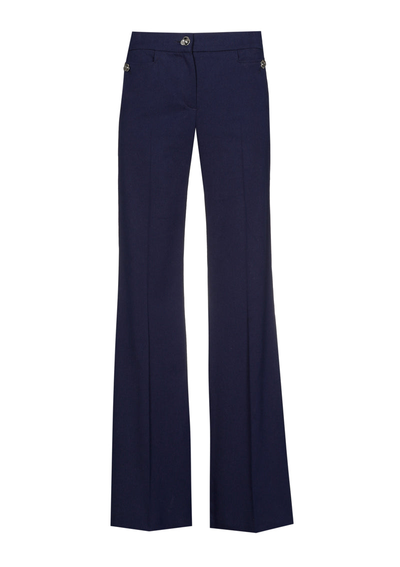 Broeken navy Caroline Biss