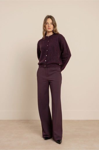 Cardigans paars Studio Anneloes