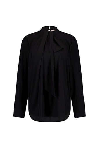 Blouses lange mouw zwart Studio Anneloes