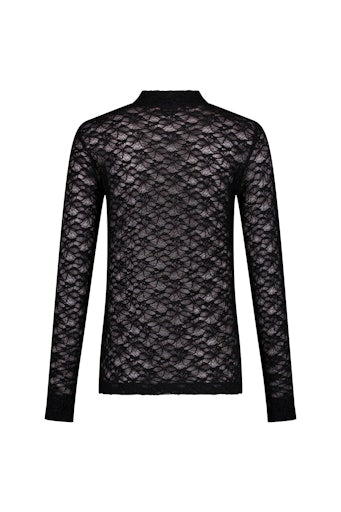 T-shirts lange mouw zwart Studio Anneloes