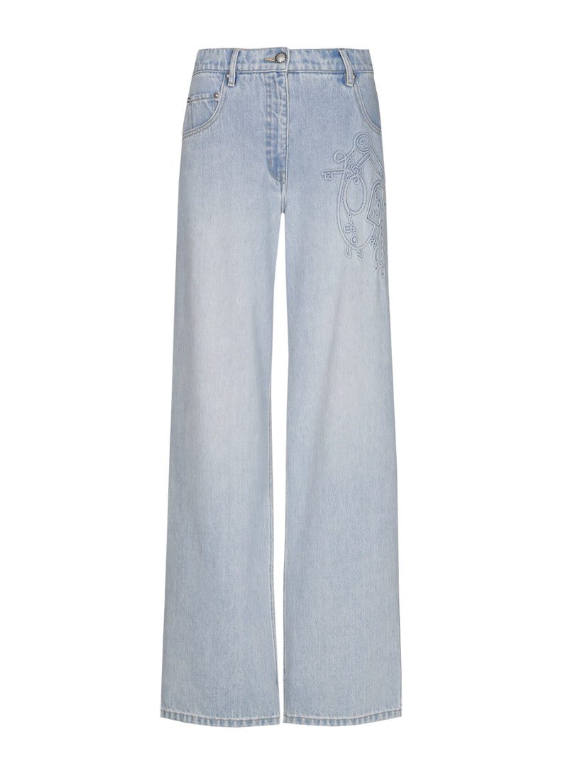 Jeans blauw Caroline Biss