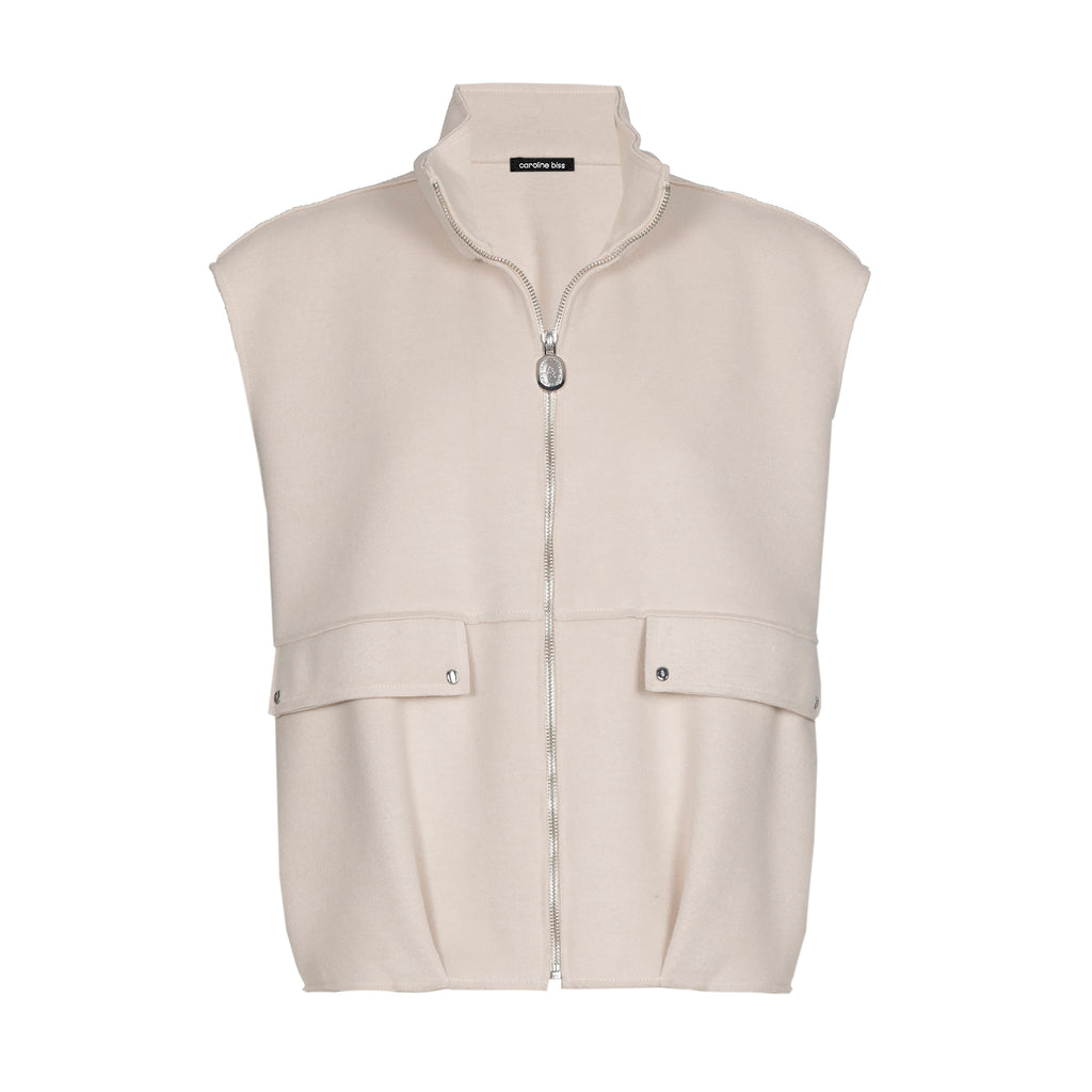 Bodywarmers beige Caroline Biss