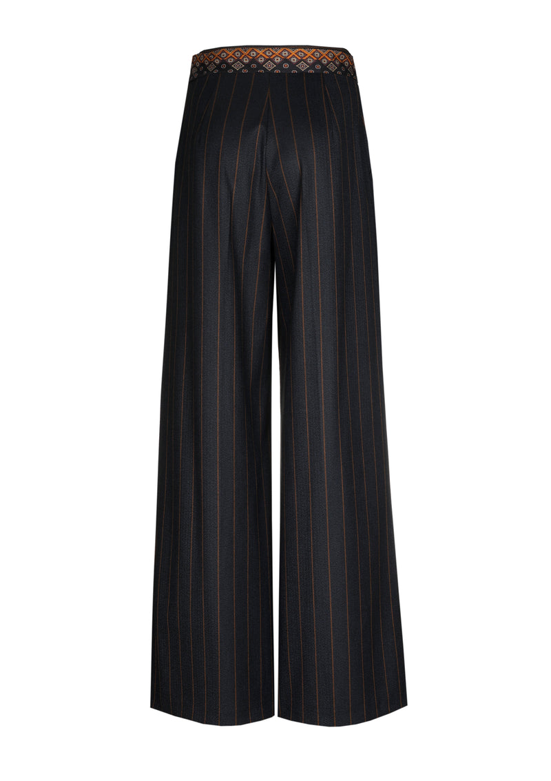 Broeken navy Caroline Biss