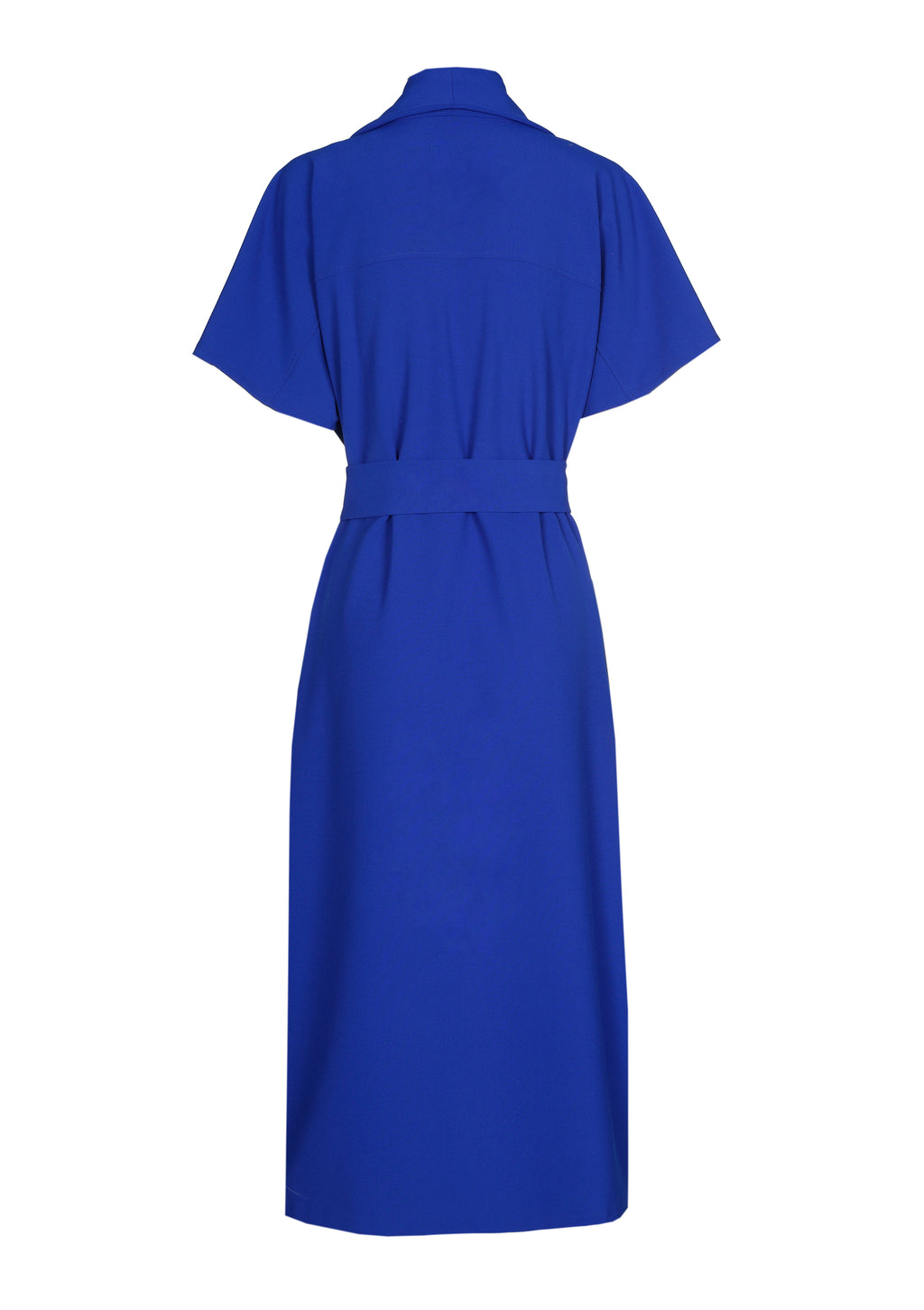 Jurken korte mouw blauw Caroline Biss