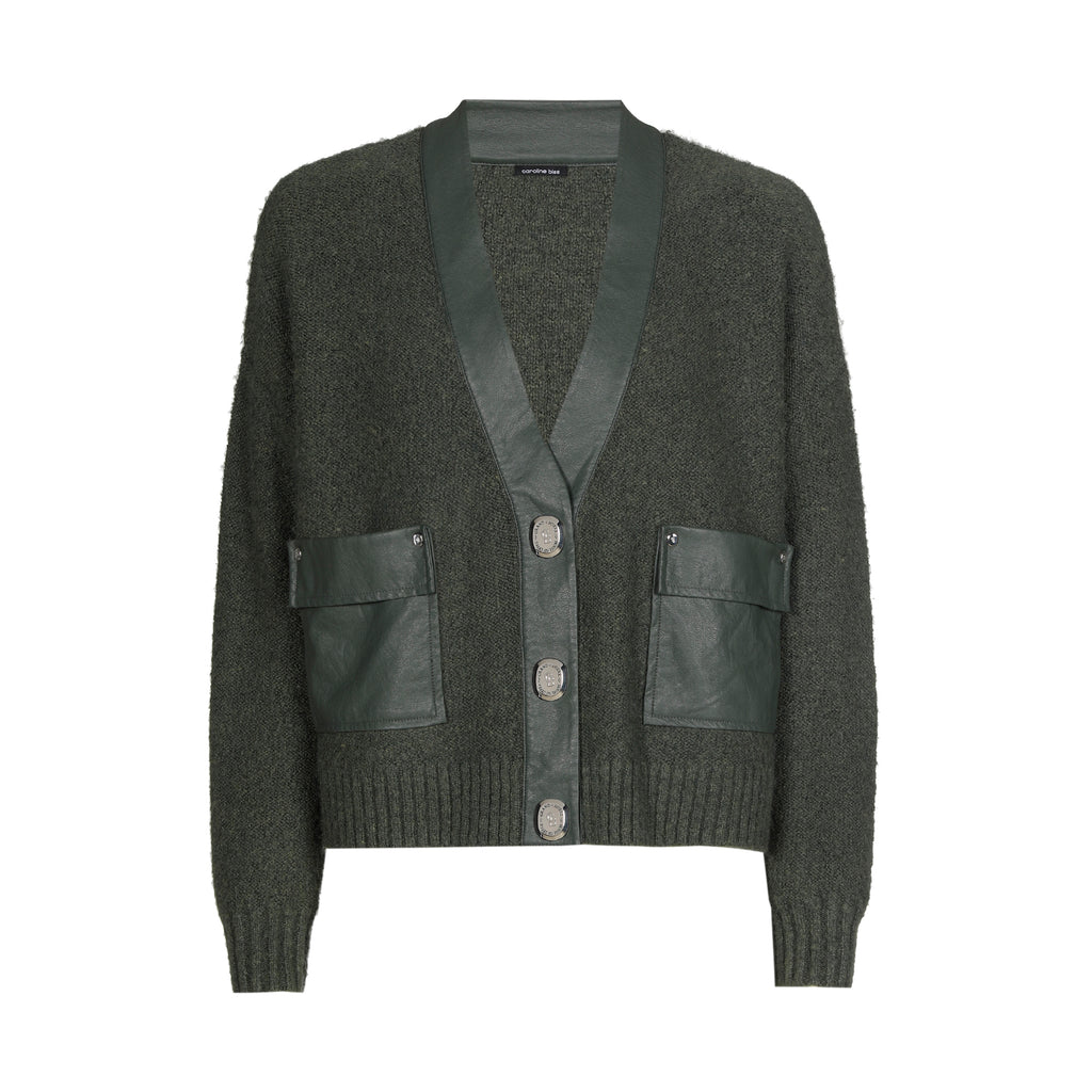 Cardigans groen Caroline Biss
