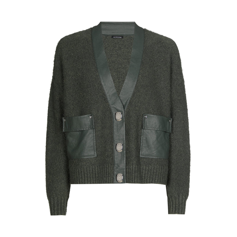 Cardigans groen Caroline Biss