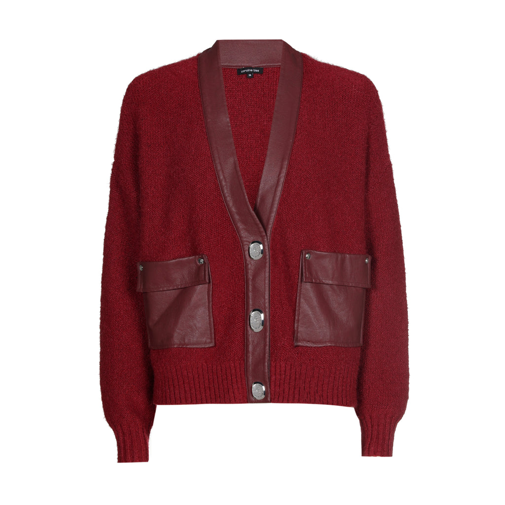 Cardigans rood Caroline Biss