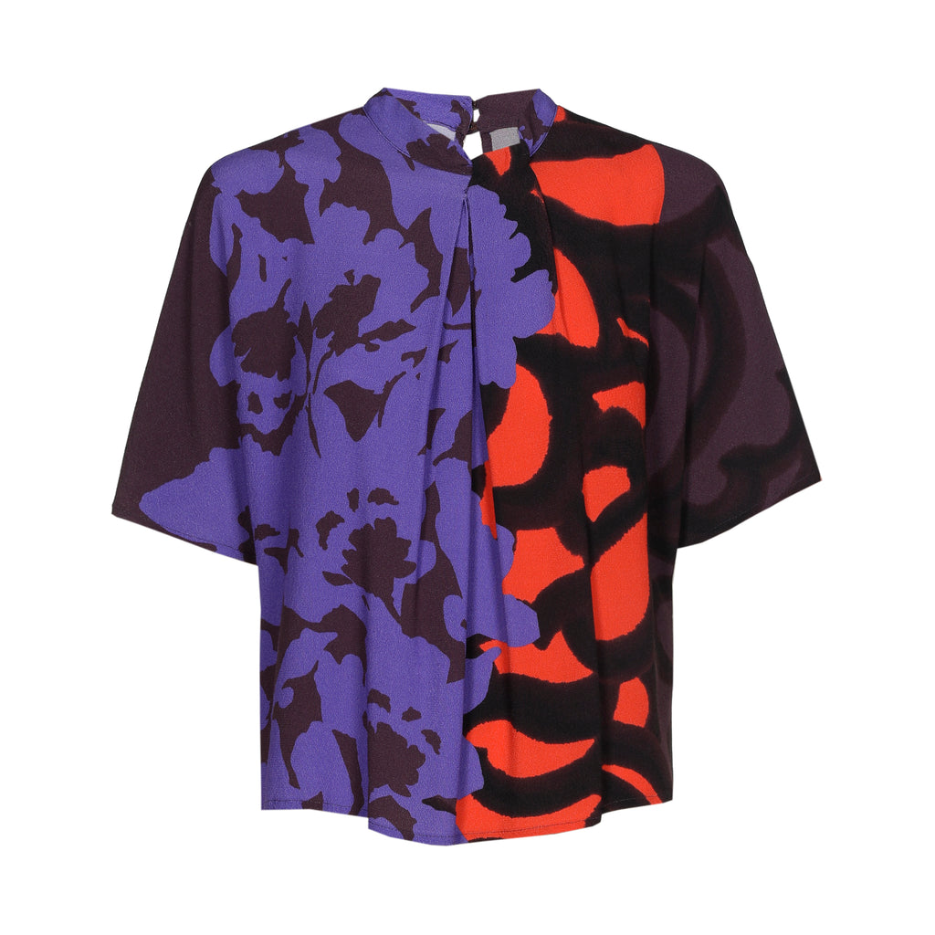 Blouses korte mouw multicolor Caroline Biss