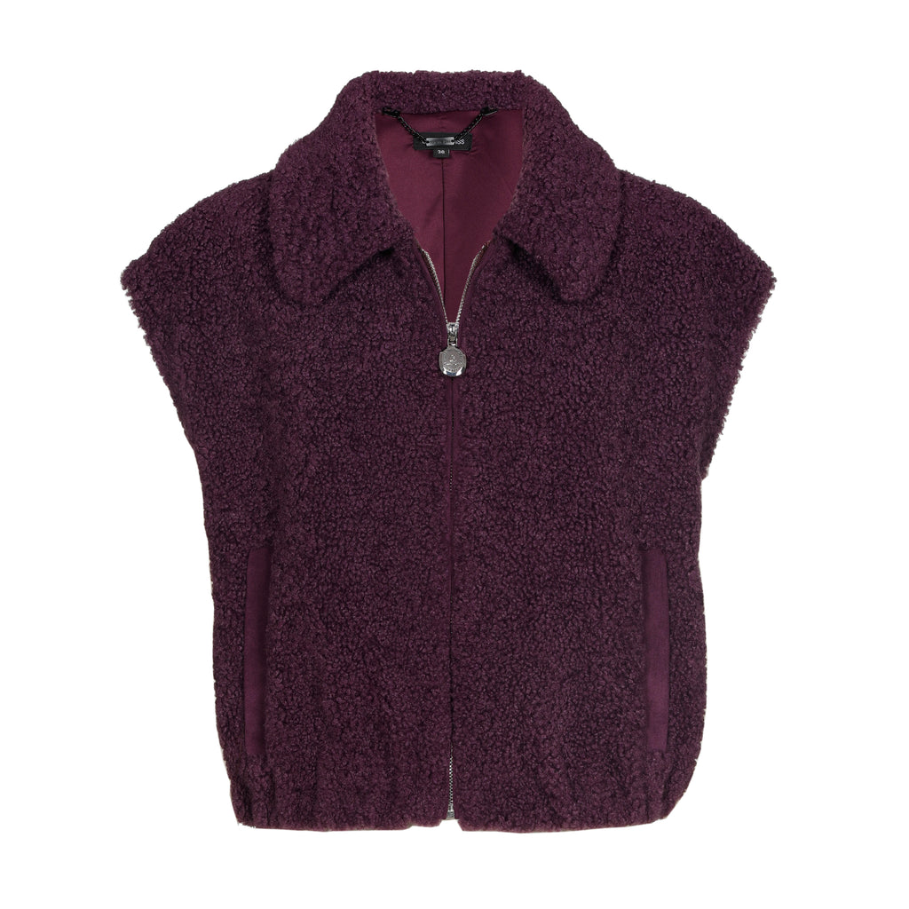 Bodywarmers paars Caroline Biss
