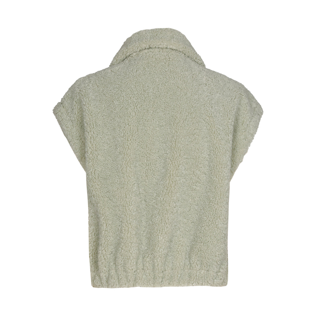 Bodywarmers groen Caroline Biss