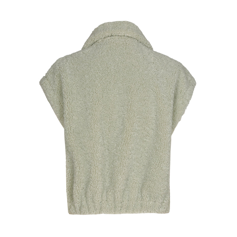 Bodywarmers groen Caroline Biss
