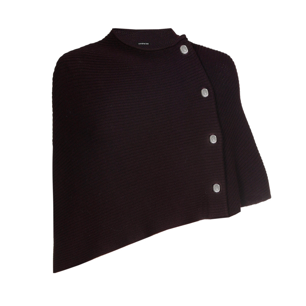 Poncho's rood Caroline Biss