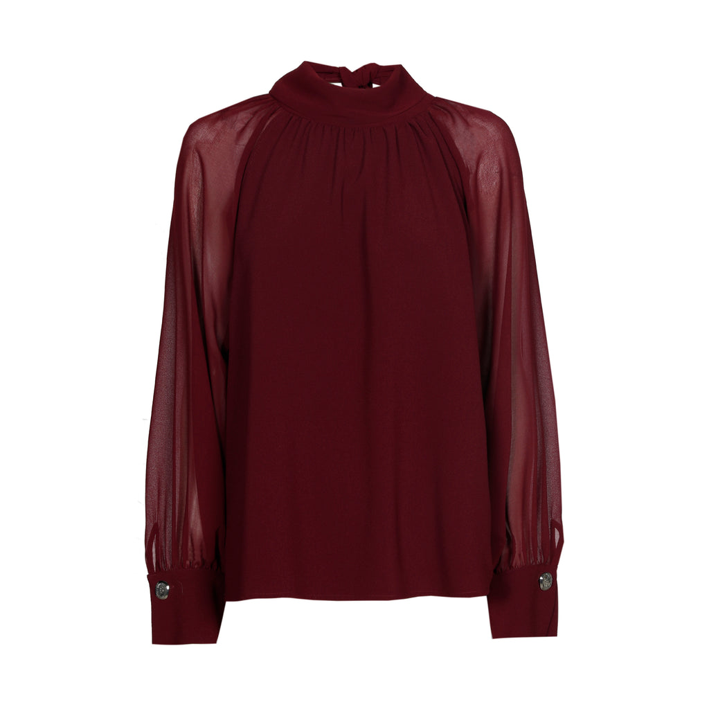 Blouses lange mouw rood Caroline Biss