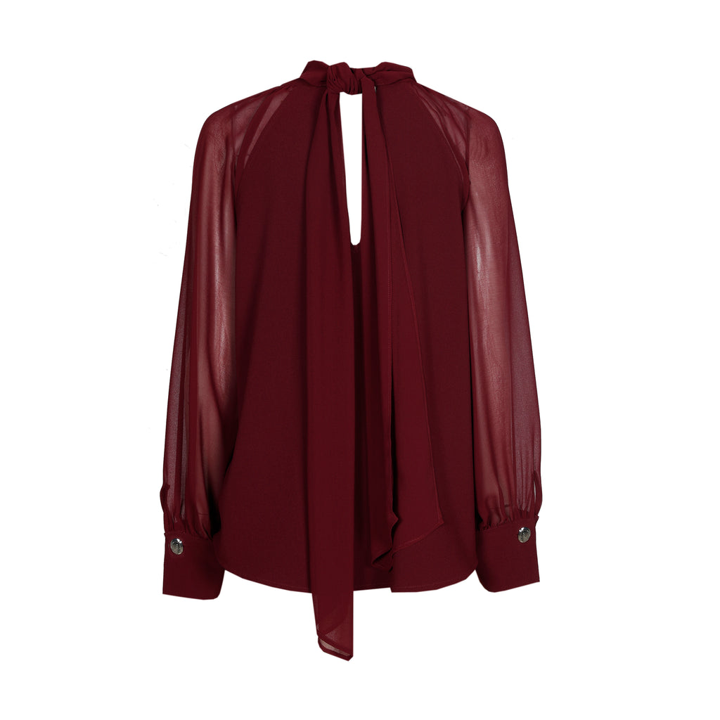 Blouses lange mouw rood Caroline Biss
