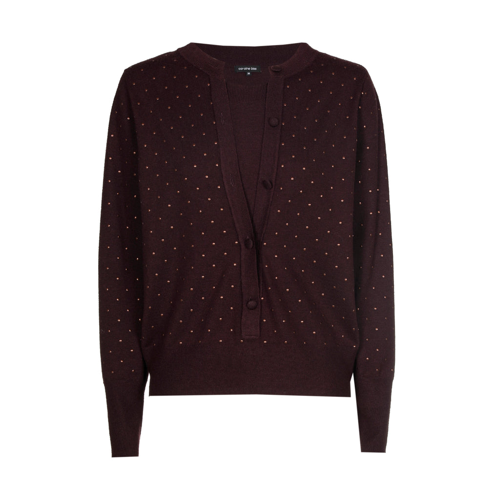 Pulls rood Caroline Biss