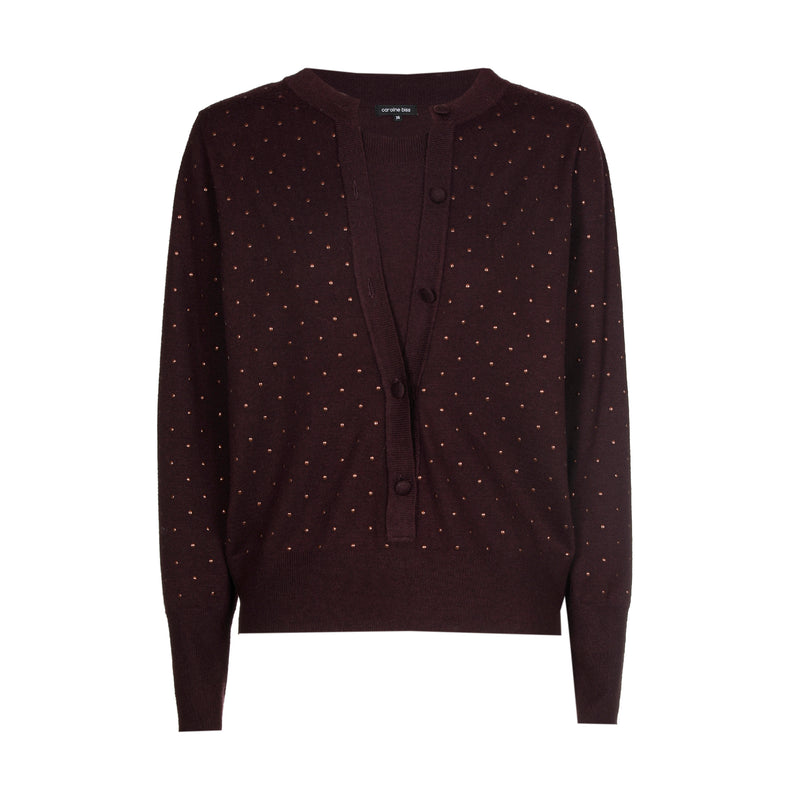 Pulls rood Caroline Biss