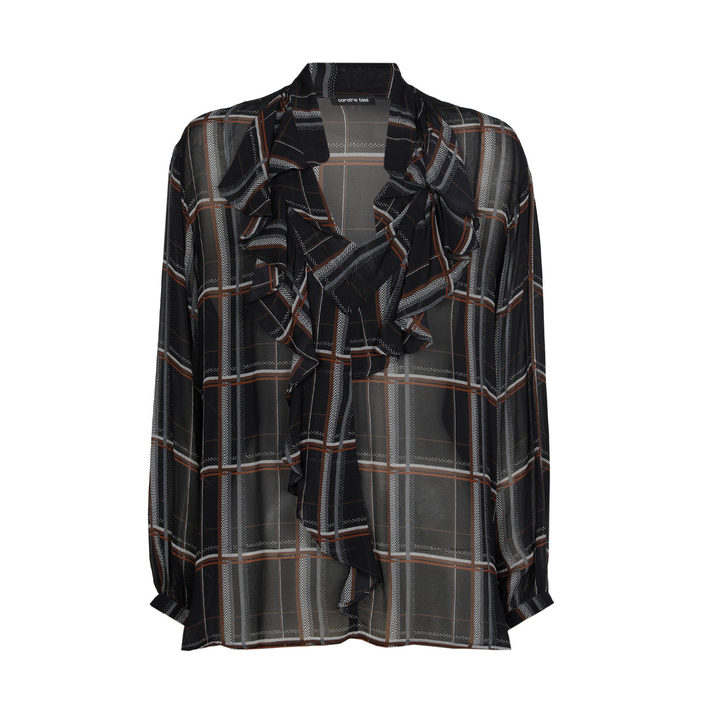 Blouses lange mouw multicolor Caroline Biss