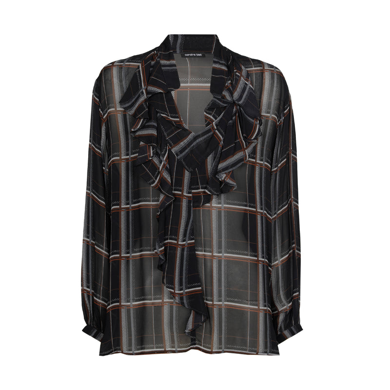 Blouses lange mouw multicolor Caroline Biss