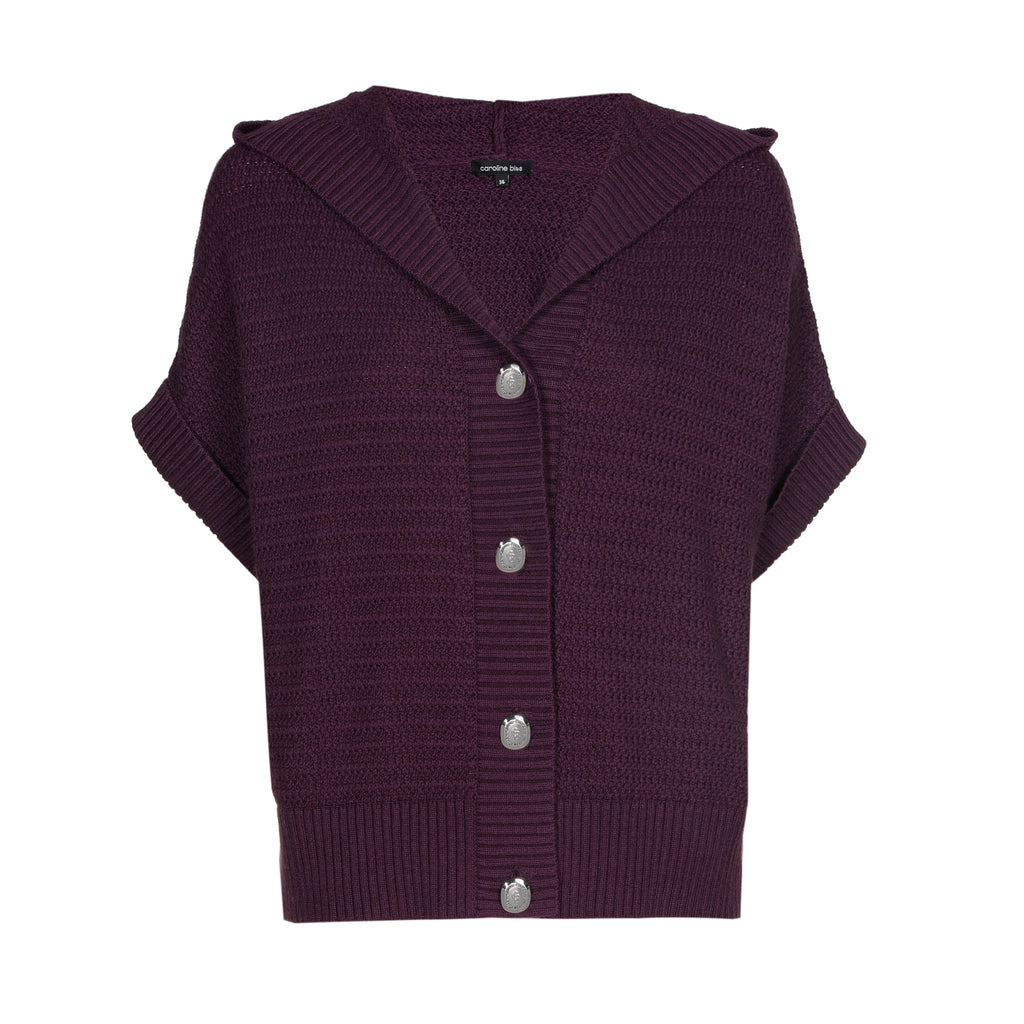 Cardigans paars Caroline Biss