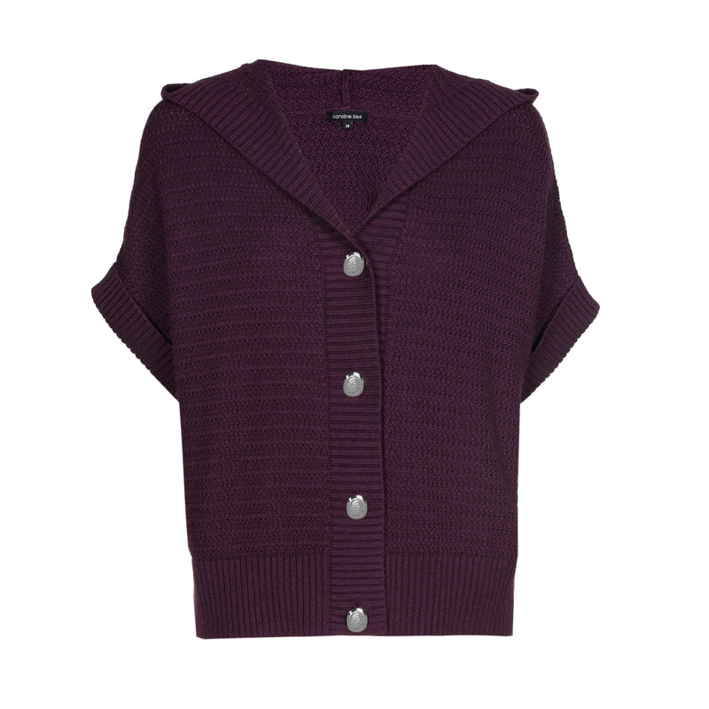 Cardigans paars Caroline Biss