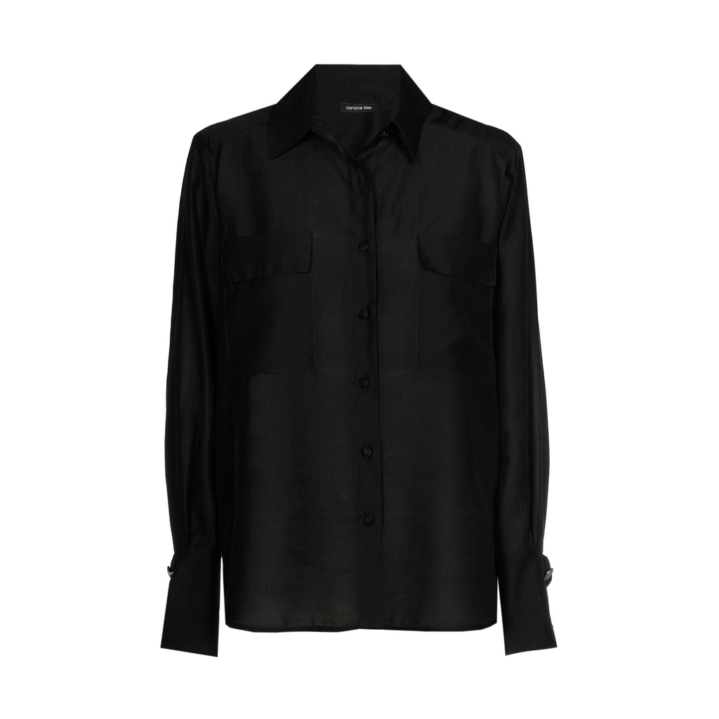 Blouses lange mouw zwart Caroline Biss