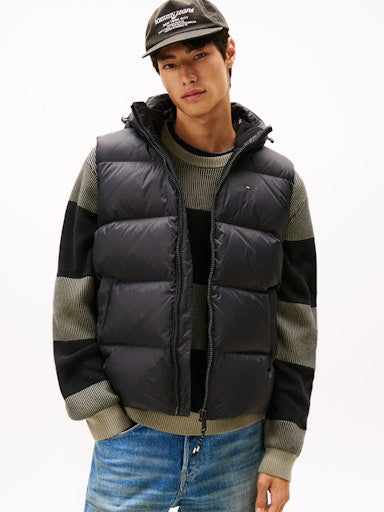 Bodywarmers zwart Tommy Hilfiger