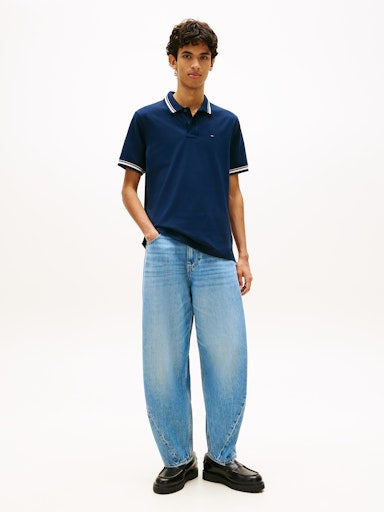 Polo's korte mouw navy Tommy Hilfiger