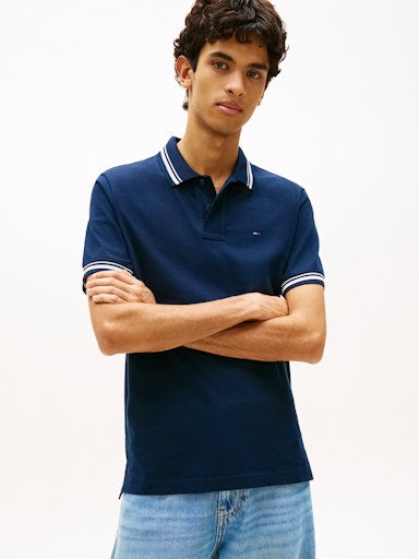 Polo's korte mouw navy Tommy Hilfiger