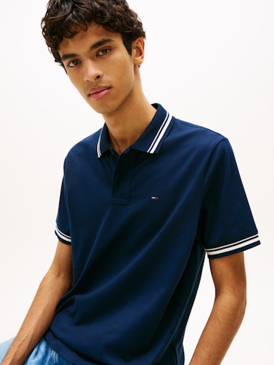 Polo's korte mouw navy Tommy Hilfiger