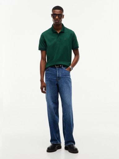 Polo's korte mouw groen Tommy Hilfiger