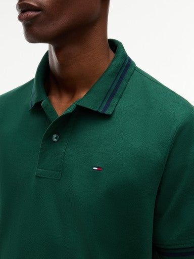 Polo's korte mouw groen Tommy Hilfiger