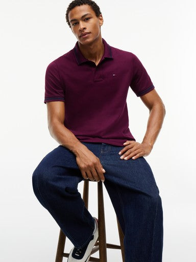 Polo's korte mouw rood Tommy Hilfiger