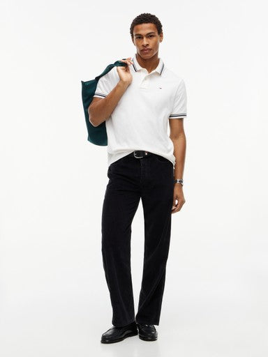 Polo's korte mouw wit Tommy Hilfiger