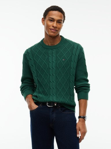 Sweaters groen Tommy Hilfiger