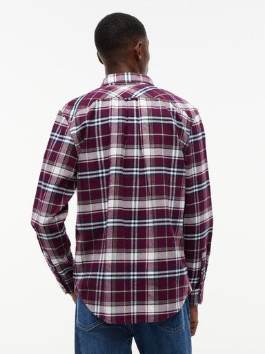 Hemden lange mouw rood Tommy Hilfiger