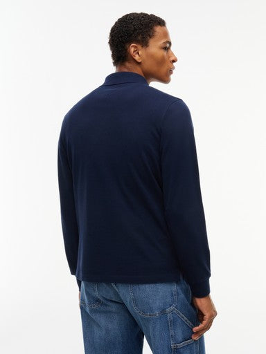 Polo's lange mouw navy Tommy Hilfiger