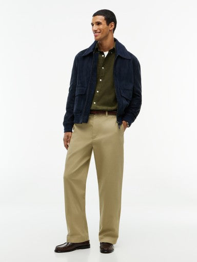 Hemden lange mouw groen Tommy Hilfiger